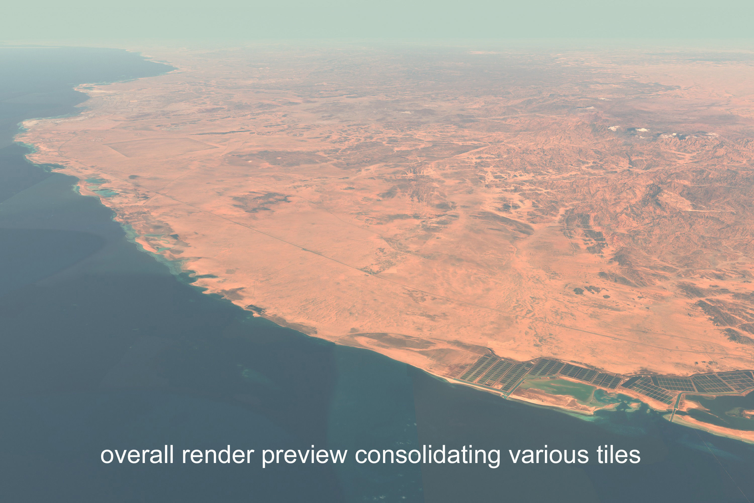 Mecca and the Red Sea coast of Saudi Arabia - tile n21 e38 3D model_6