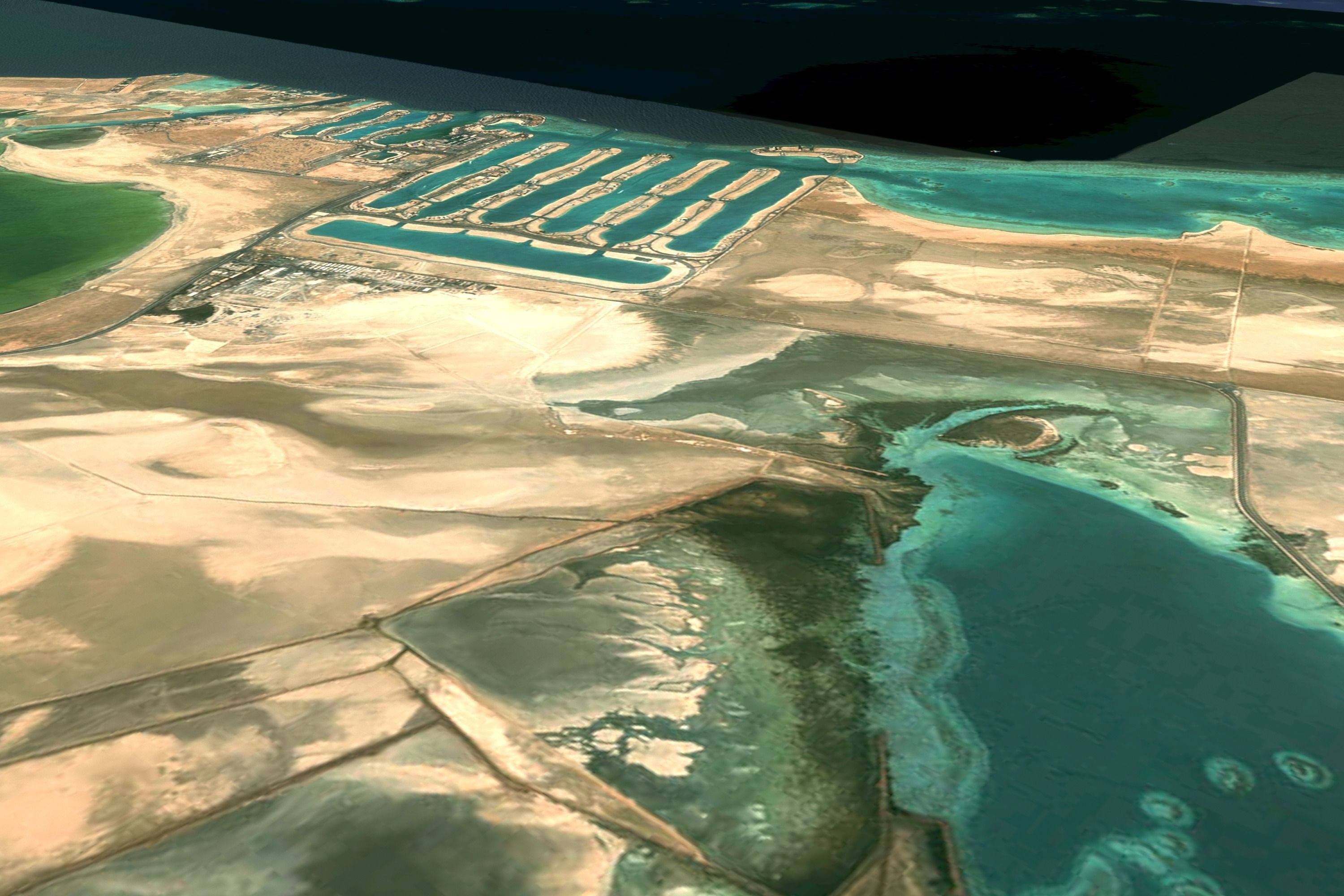Mecca and the Red Sea coast of Saudi Arabia - tile n21 e38 3D model_4