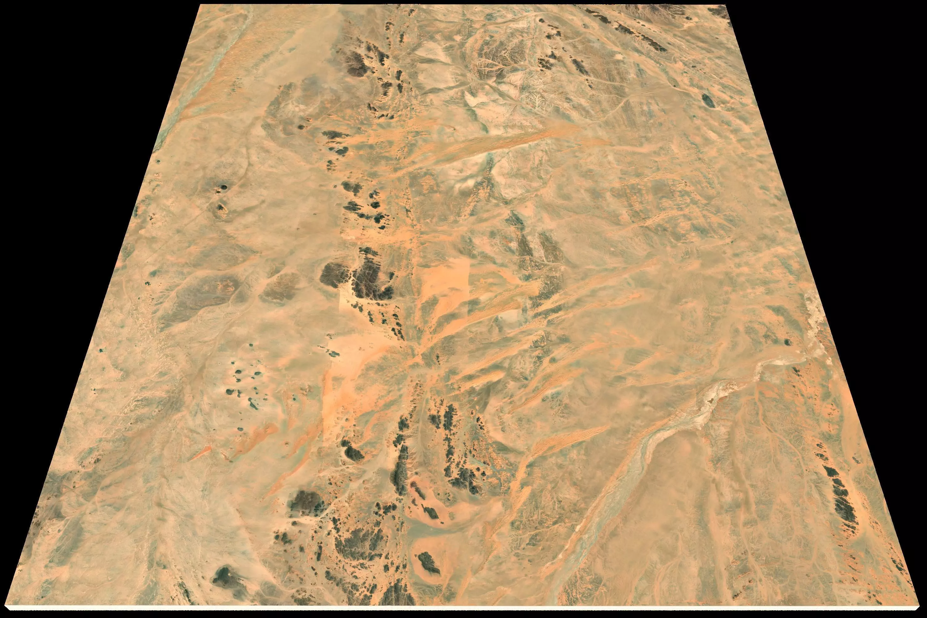 Mecca and the Red Sea coast of Saudi Arabia - tile n20 e43 3D model_0