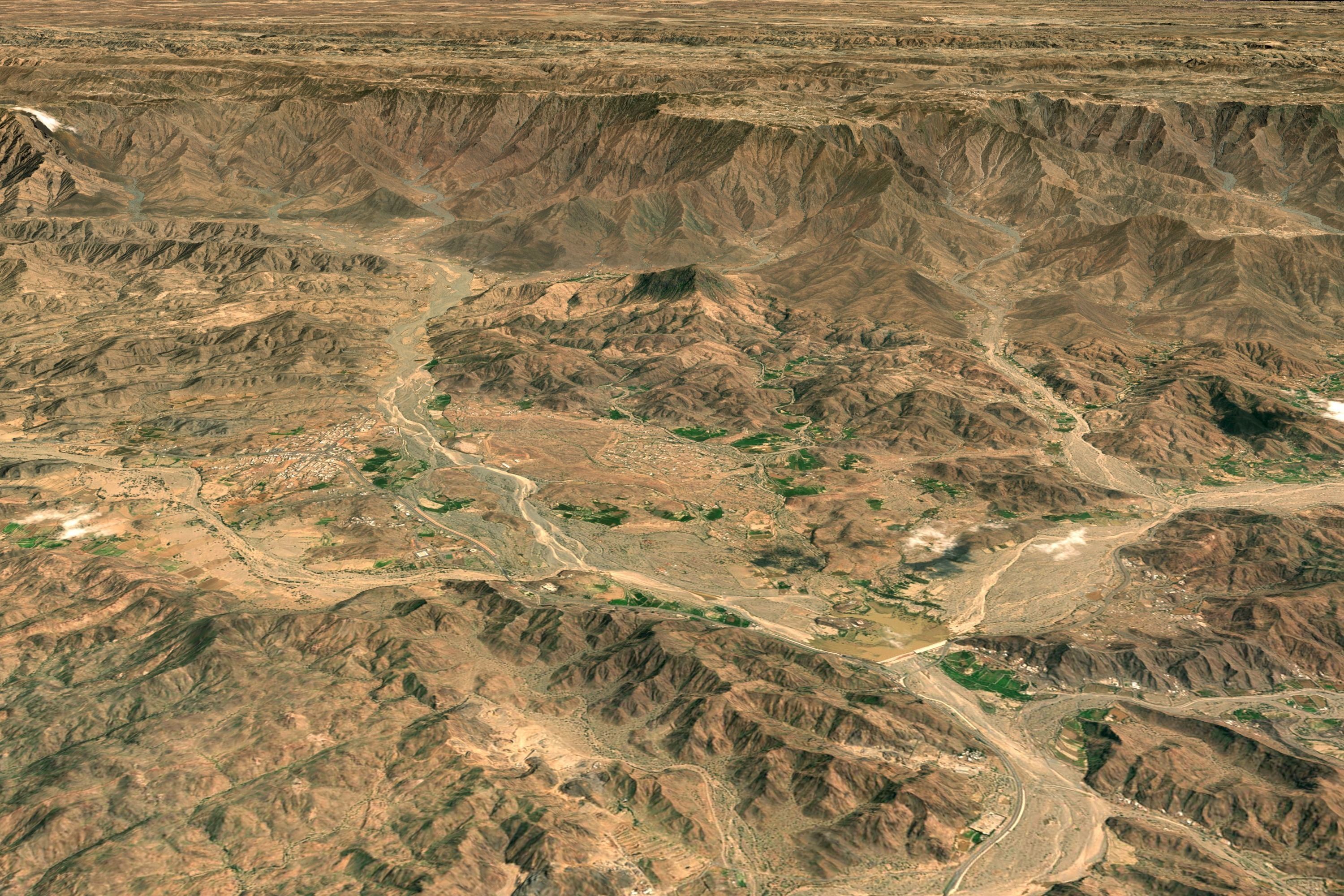 Mecca and the Red Sea coast of Saudi Arabia - tile n20 e41 3D model_4