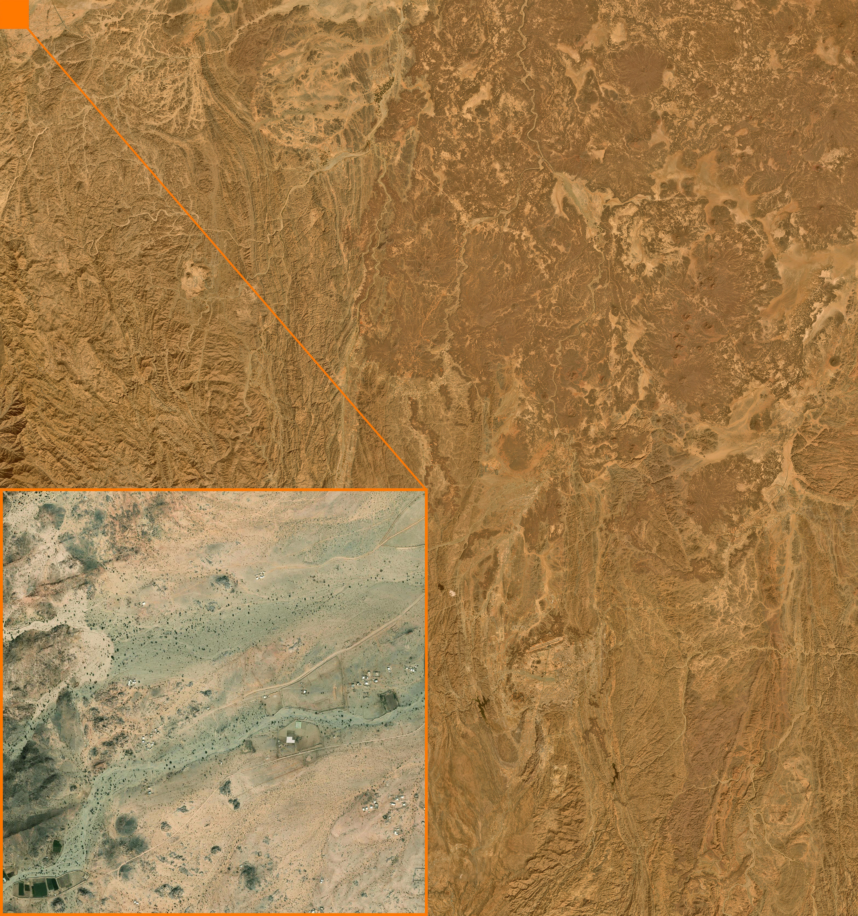 Mecca and the Red Sea coast of Saudi Arabia - tile n20 e41 3D model_3