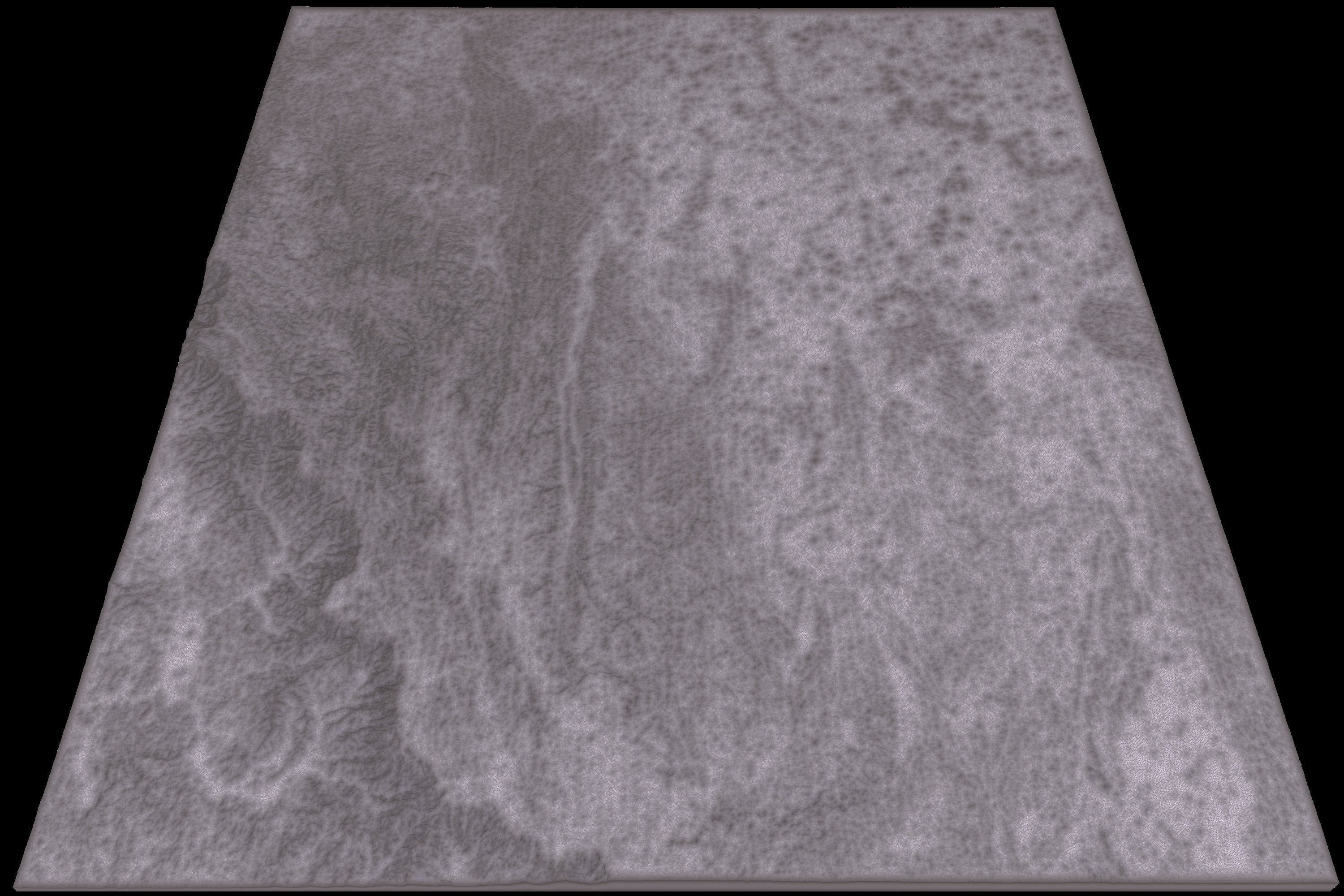 Mecca and the Red Sea coast of Saudi Arabia - tile n20 e41 3D model_1