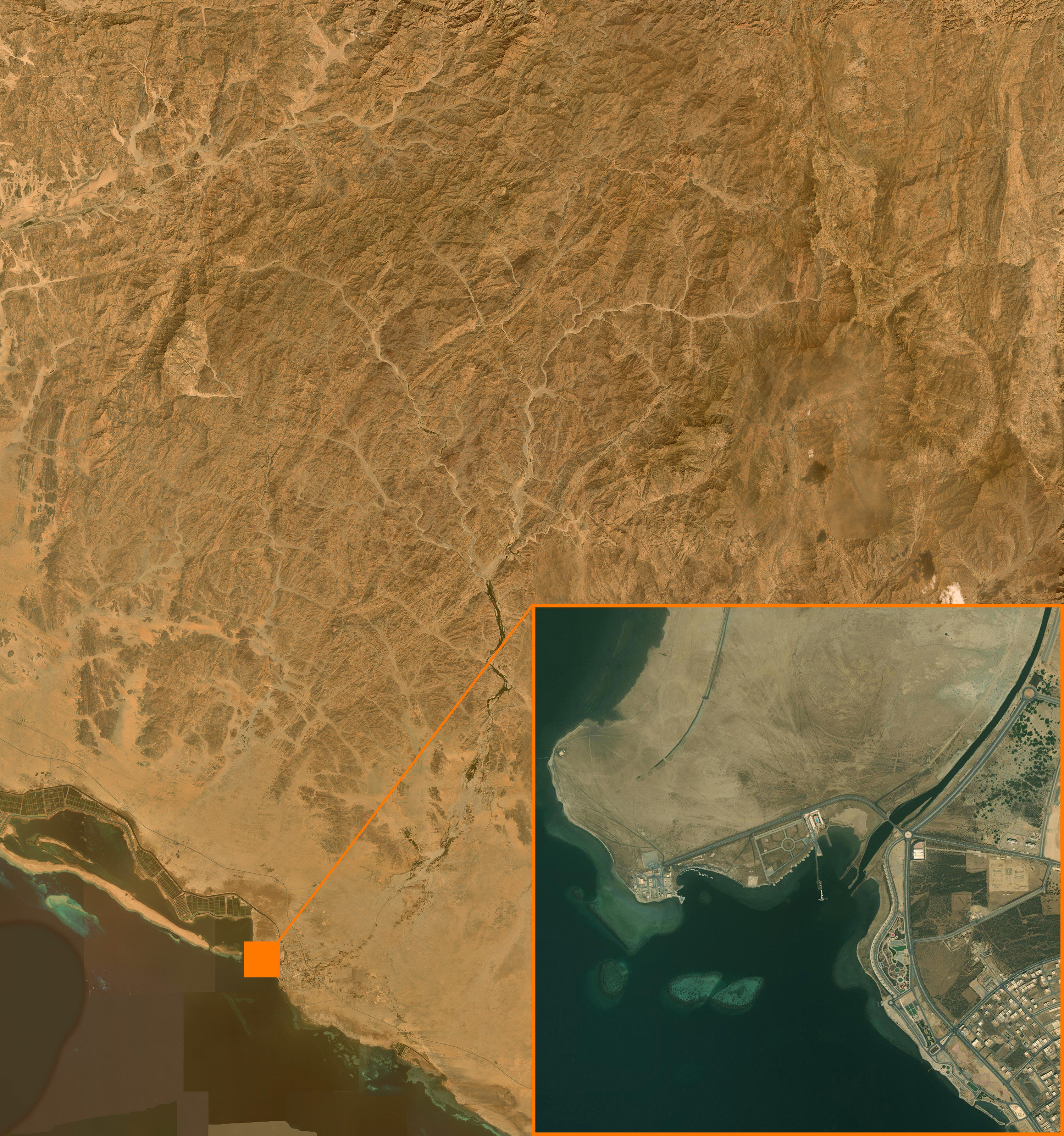 Mecca and the Red Sea coast of Saudi Arabia - tile n20 e40 3D model_3