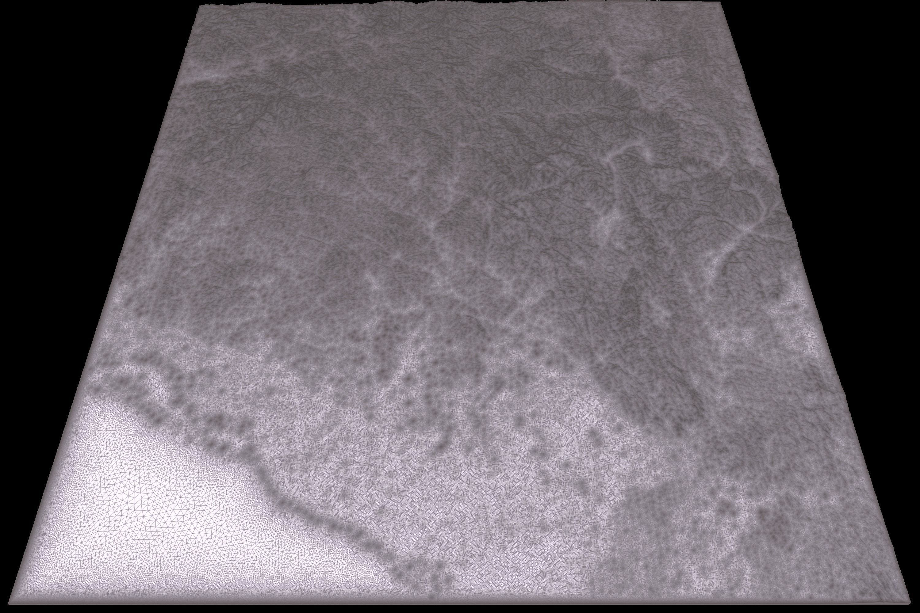 Mecca and the Red Sea coast of Saudi Arabia - tile n20 e40 3D model_1