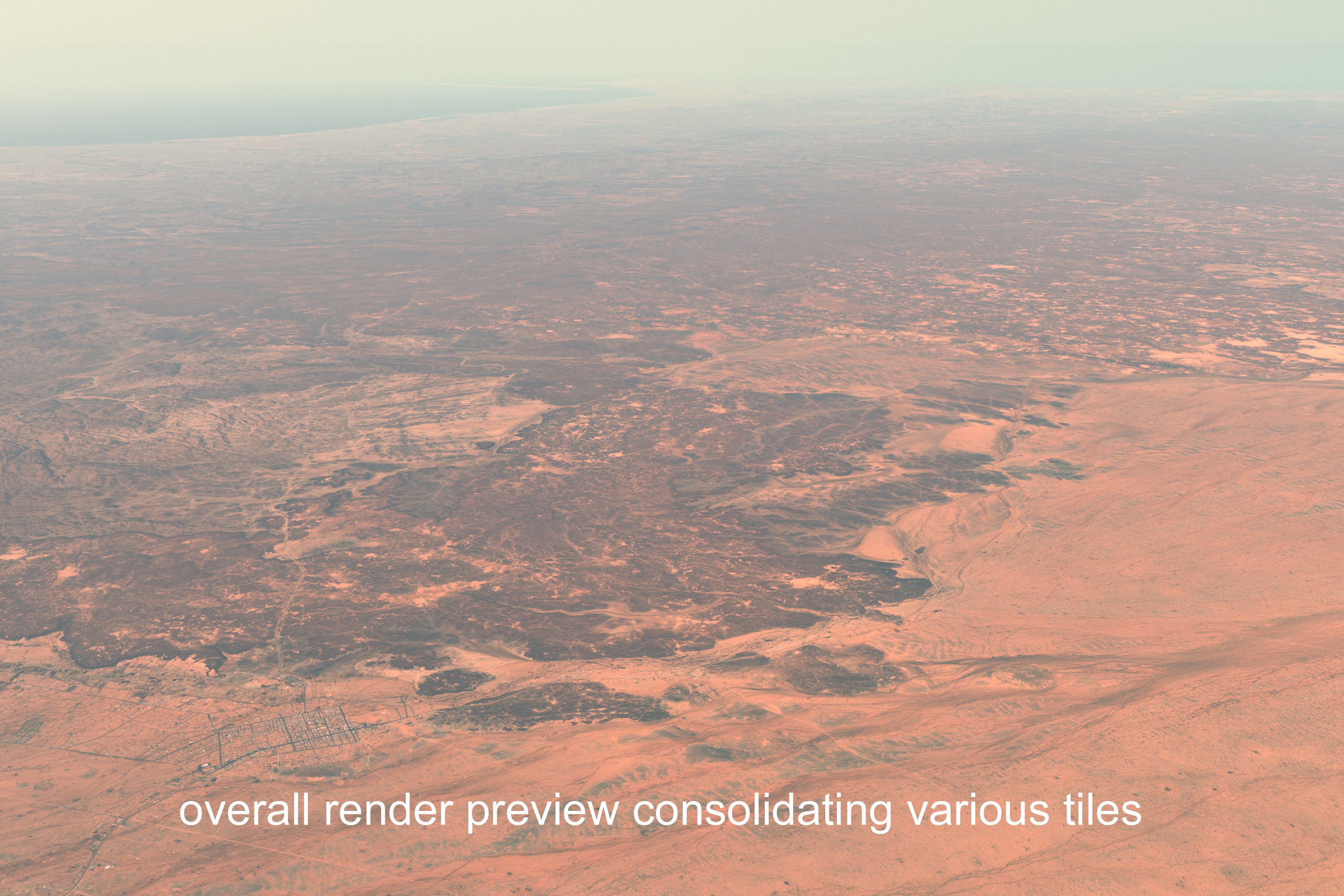 Mecca and the Red Sea coast of Saudi Arabia - tile n20 e39 3D model_7