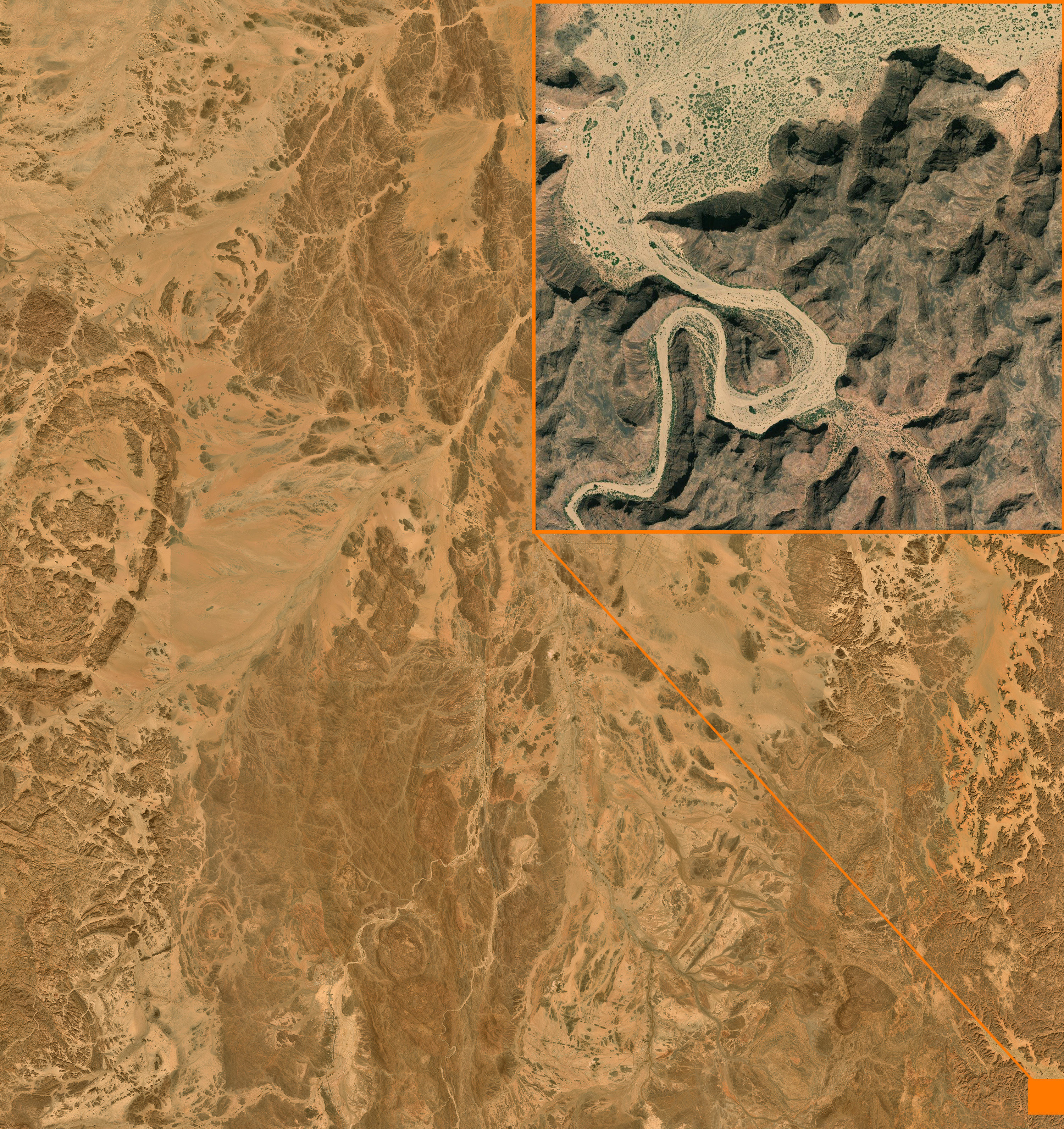 Mecca and the Red Sea coast of Saudi Arabia - n19 e43 3D model_3