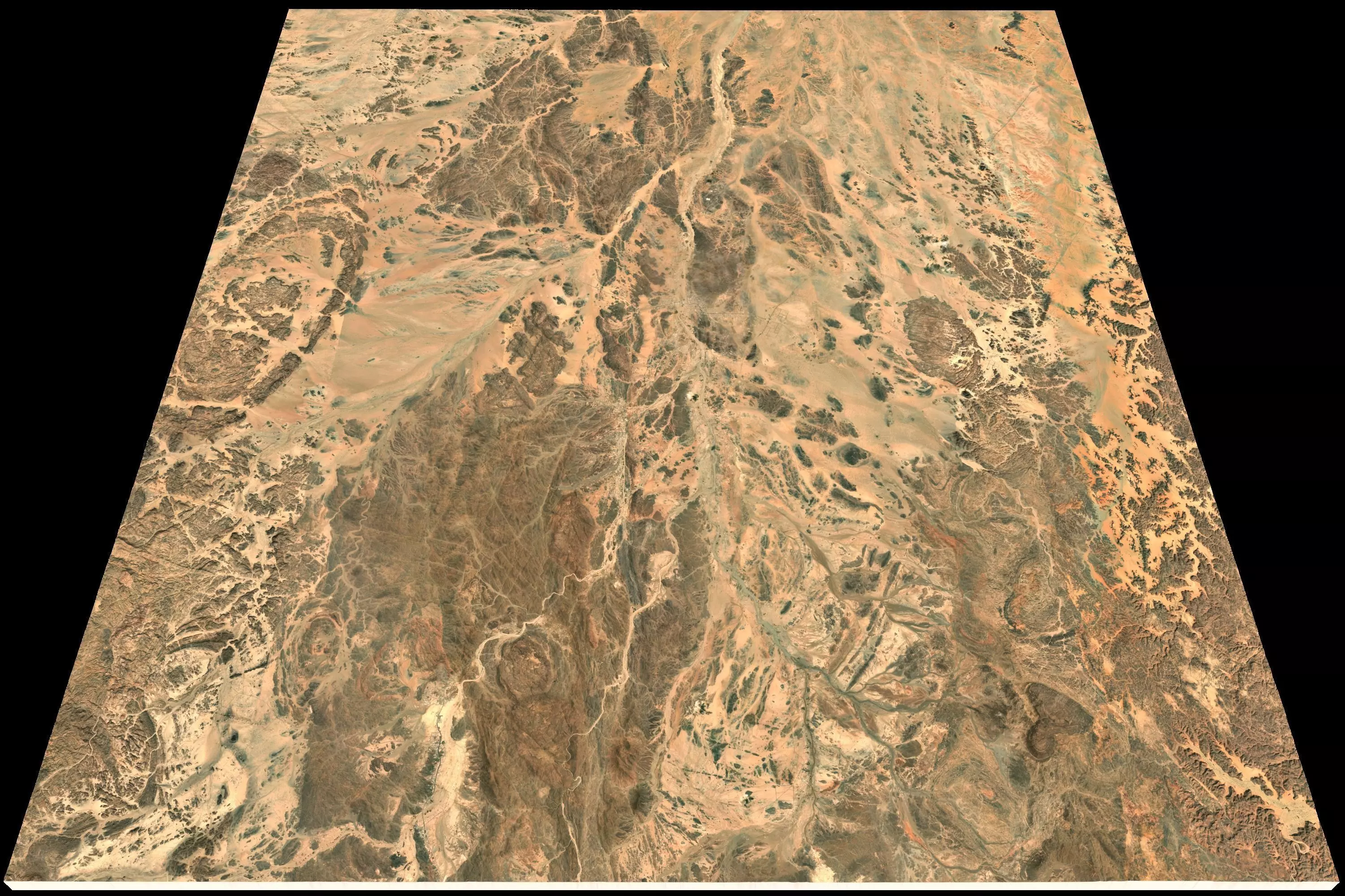 Mecca and the Red Sea coast of Saudi Arabia - n19 e43 3D model_0