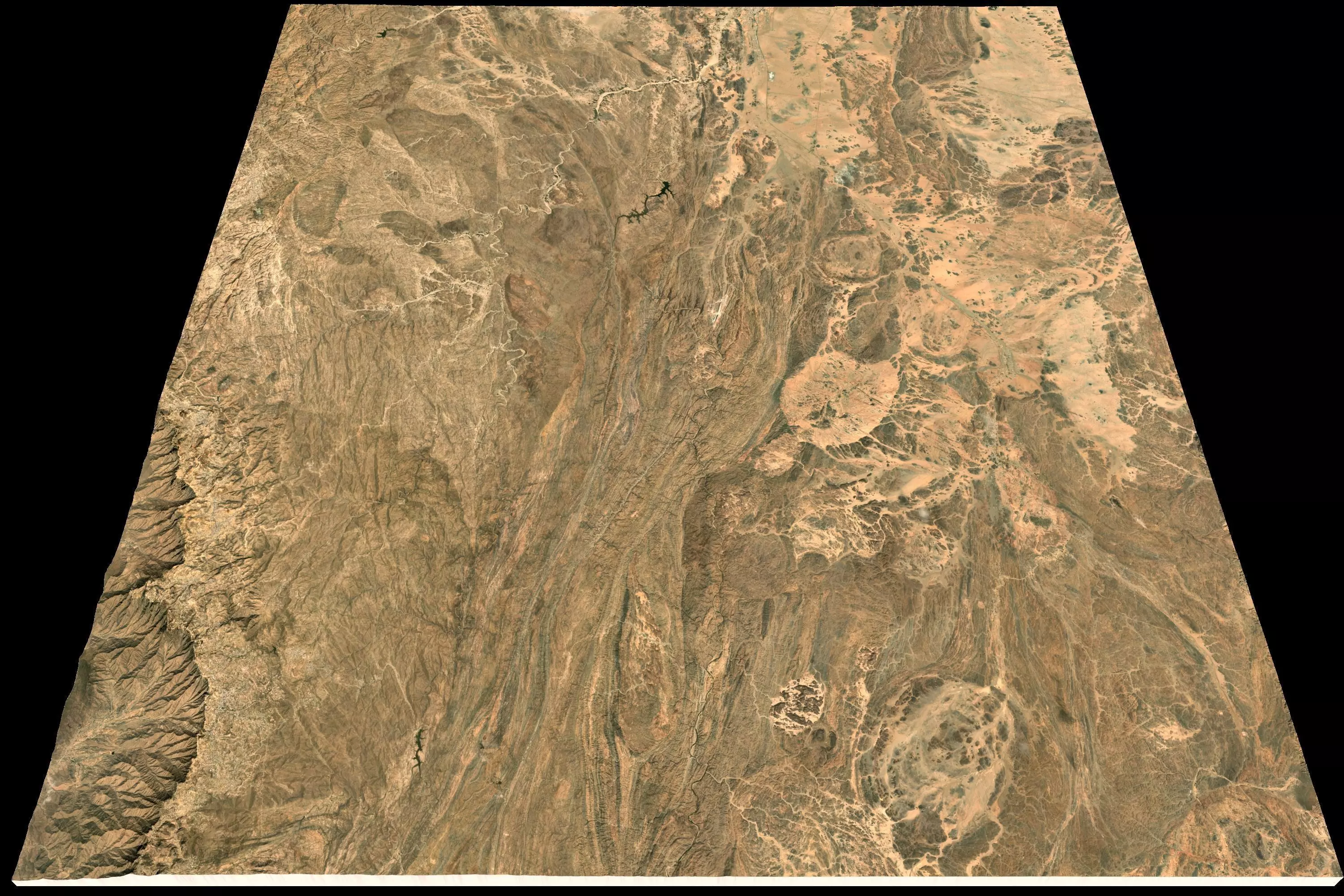 Mecca and the Red Sea coast of Saudi Arabia - n19 e42 3D model_0