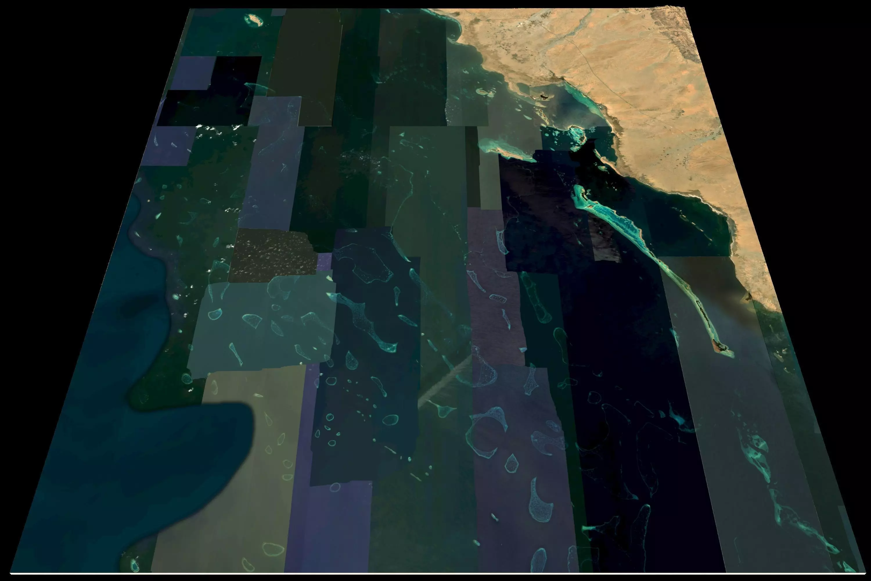 Mecca and the Red Sea coast of Saudi Arabia - tile n19 e40 3D model_0