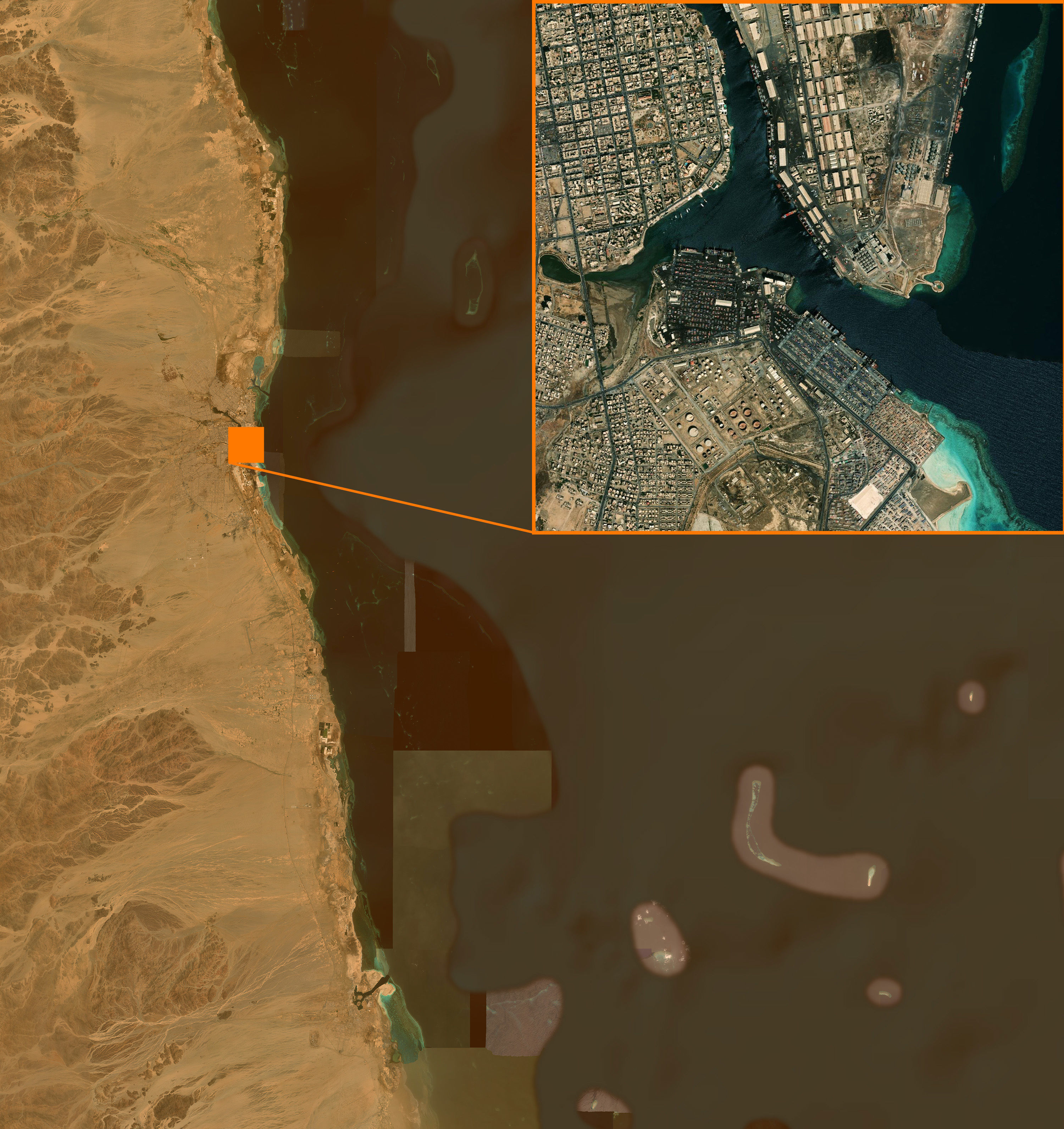 Mecca and the Red Sea coast of Saudi Arabia - tile n19 e37 3D model_3