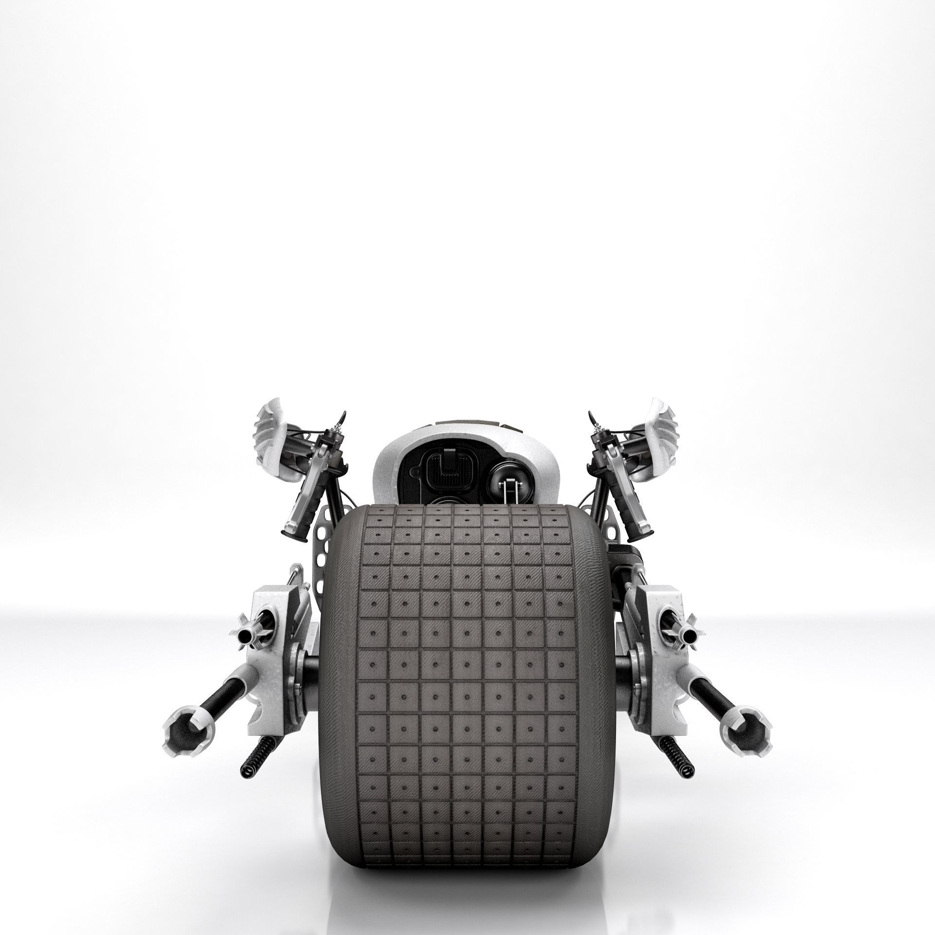 Batpod The Dark Knight 3D model_4