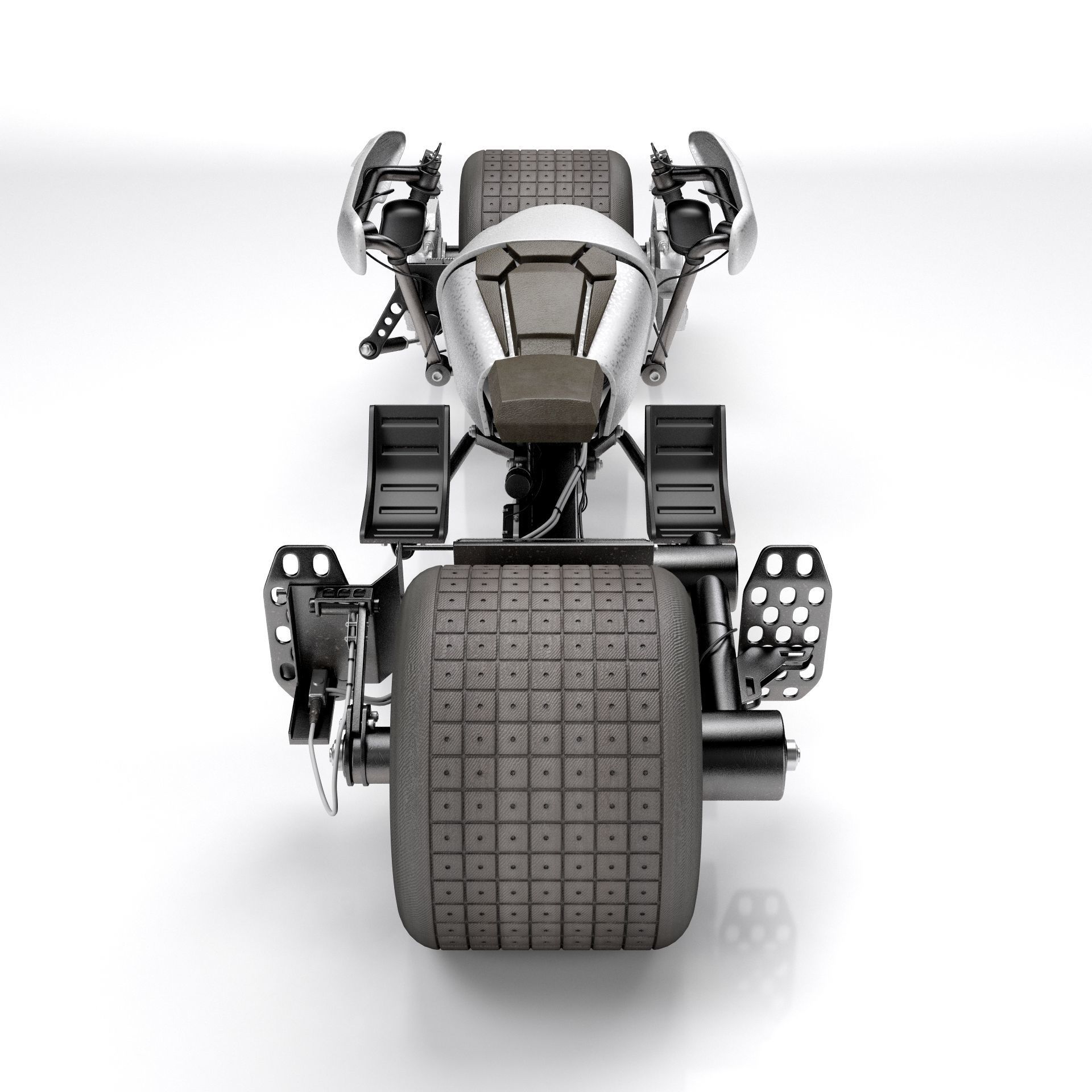 Batpod The Dark Knight 3D model_12