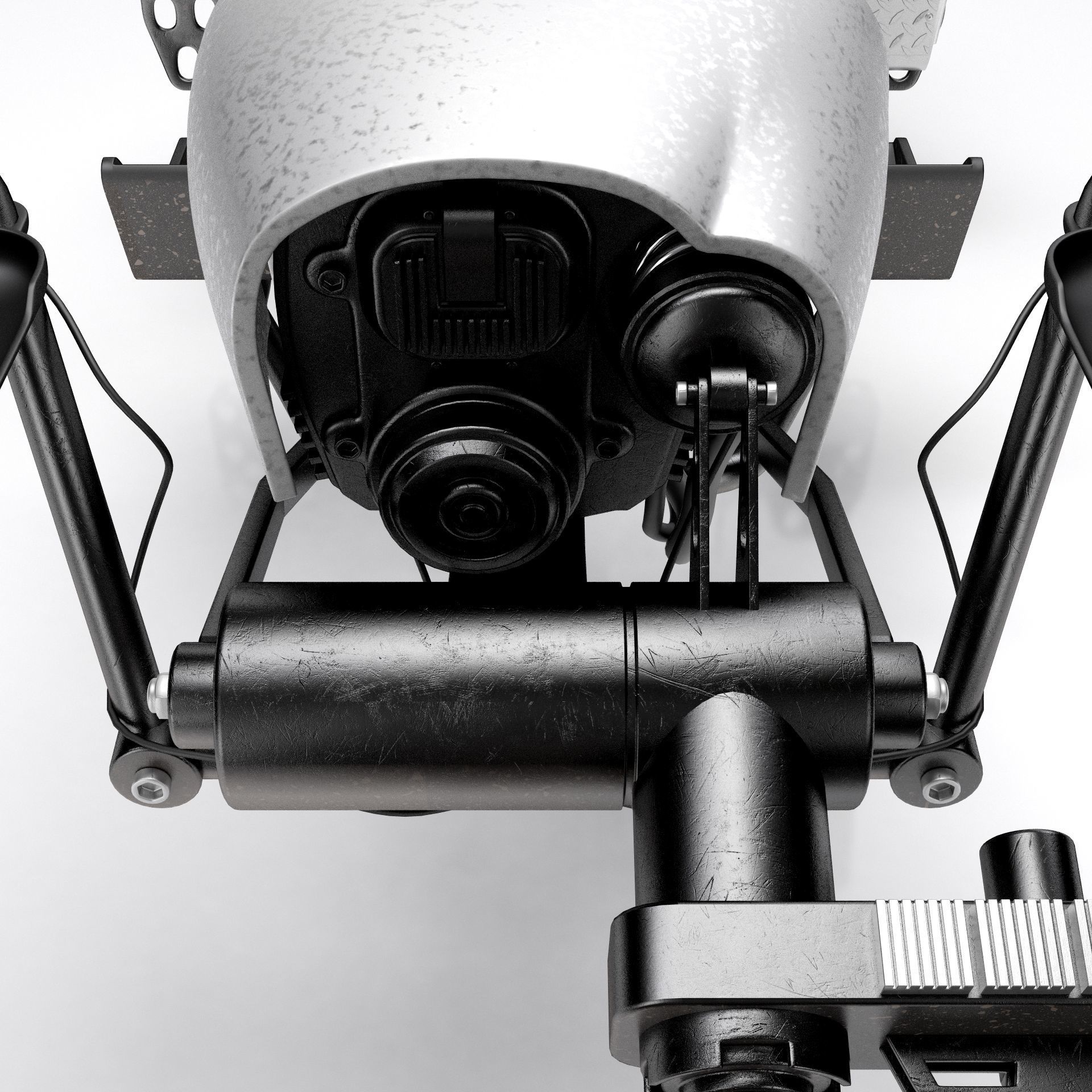 Batpod The Dark Knight 3D model_13