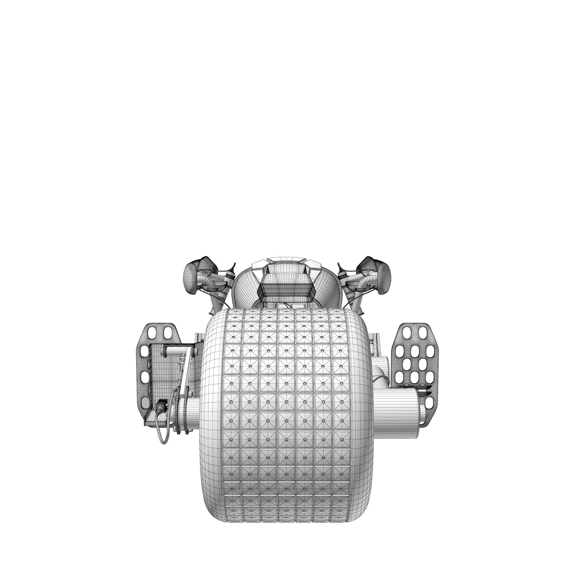 Batpod The Dark Knight 3D model_24