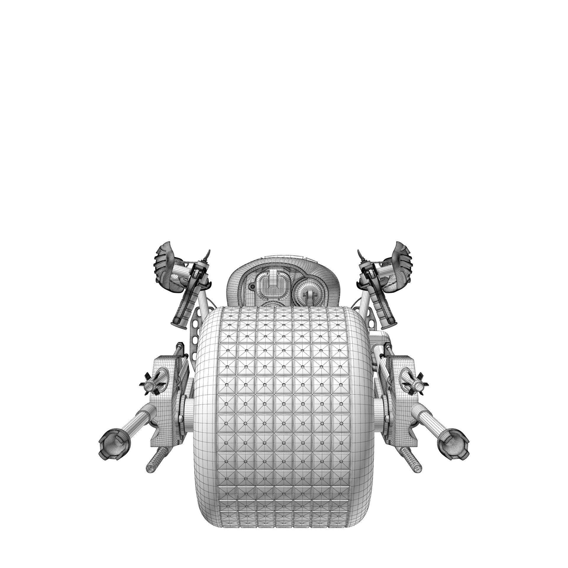 Batpod The Dark Knight 3D model_23