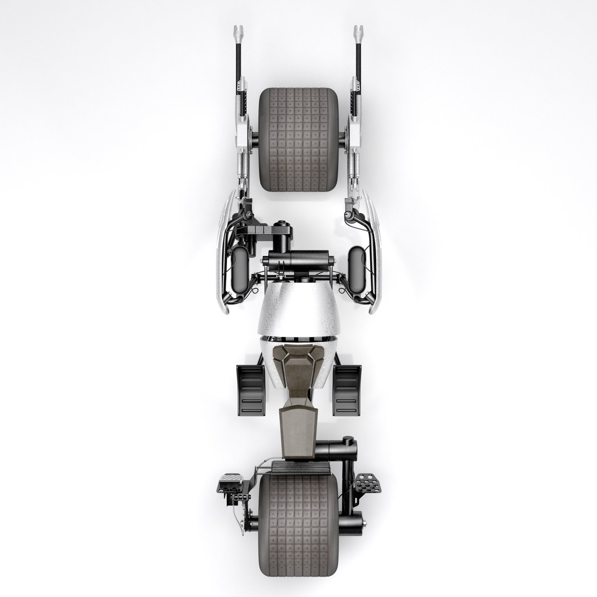 Batpod The Dark Knight 3D model_8