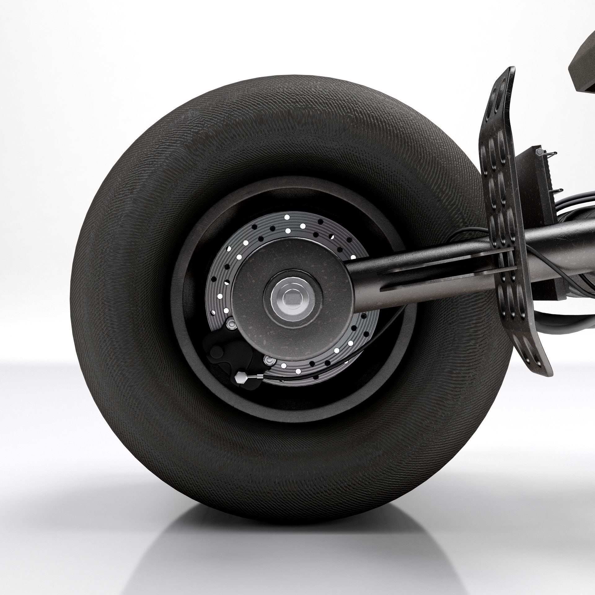 Batpod The Dark Knight 3D model_9