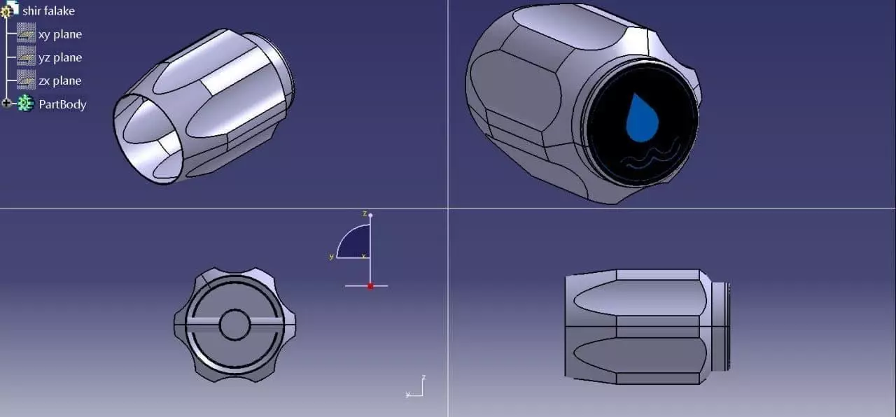 For water flow  3D model_0