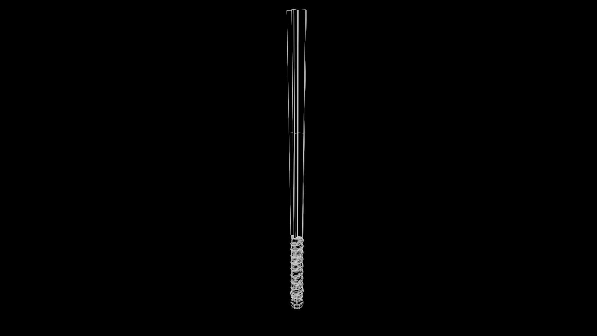 Bar Mace Low-poly 3D model_8