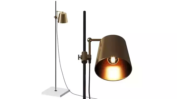 Lab Light by Karakter 3D model