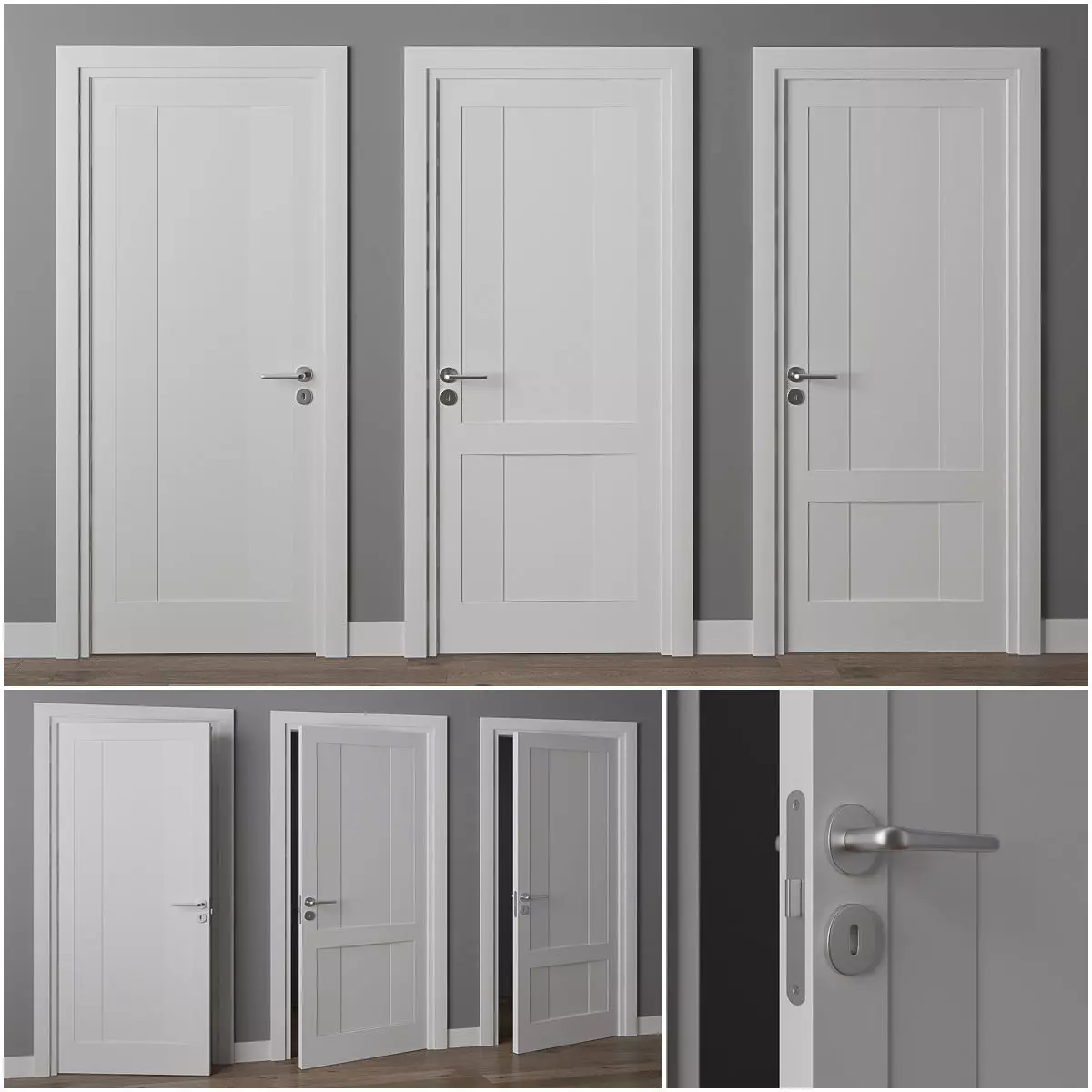 Doors matteucci otello 150 3D model_0