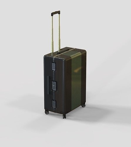 Hard Luggage 3D print model