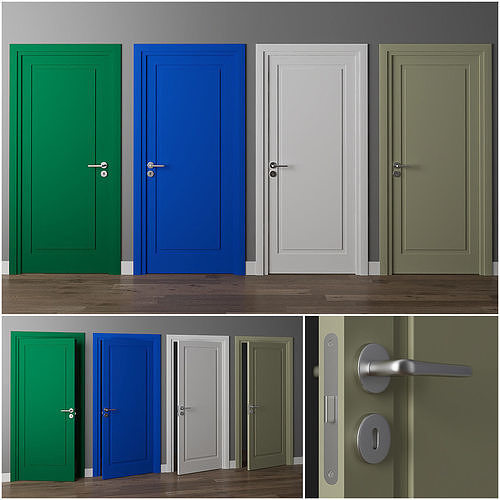 Doors matteucci Isolda pintar 3D model