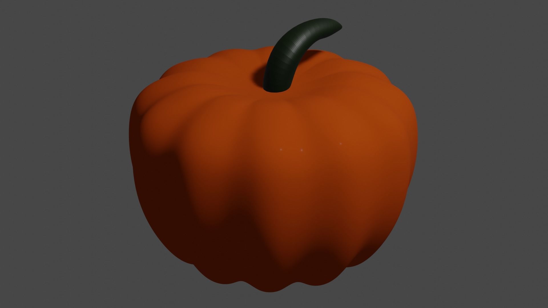Pumpkin 3D model_4