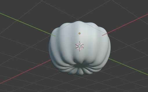 Pumpkin 3D model_1