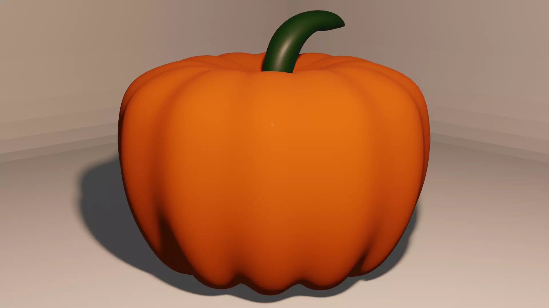 Pumpkin 3D model_0