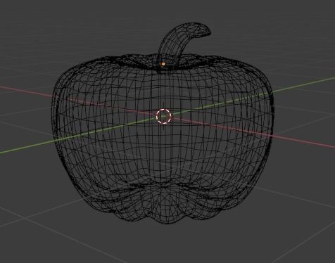 Pumpkin 3D model_2