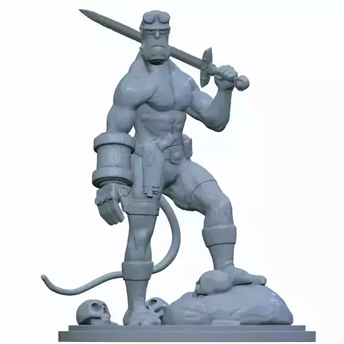 Hellboy 3d - printable stl