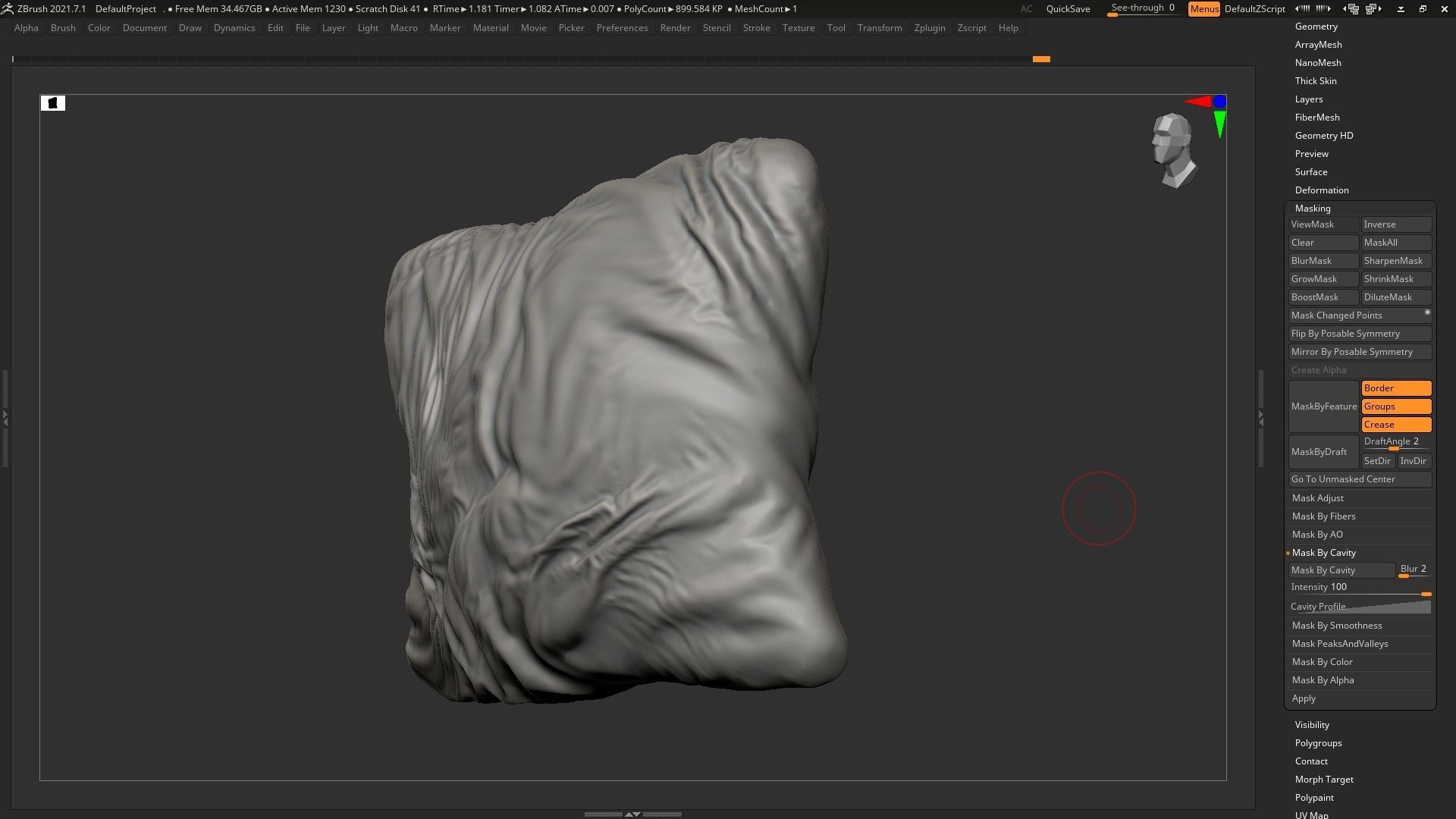 pillow 02 3d print model 3D print model_12