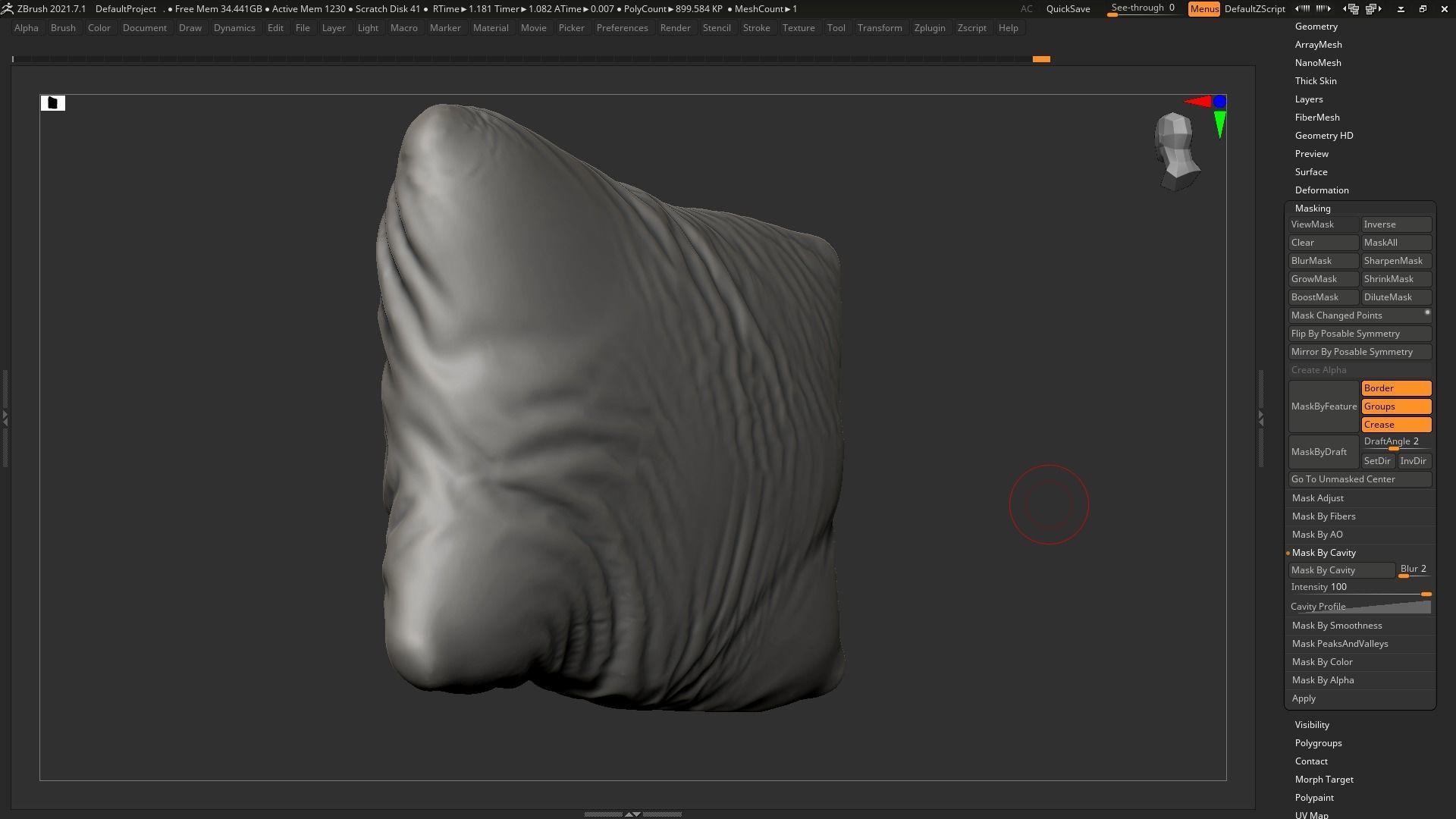 pillow 02 3d print model 3D print model_11