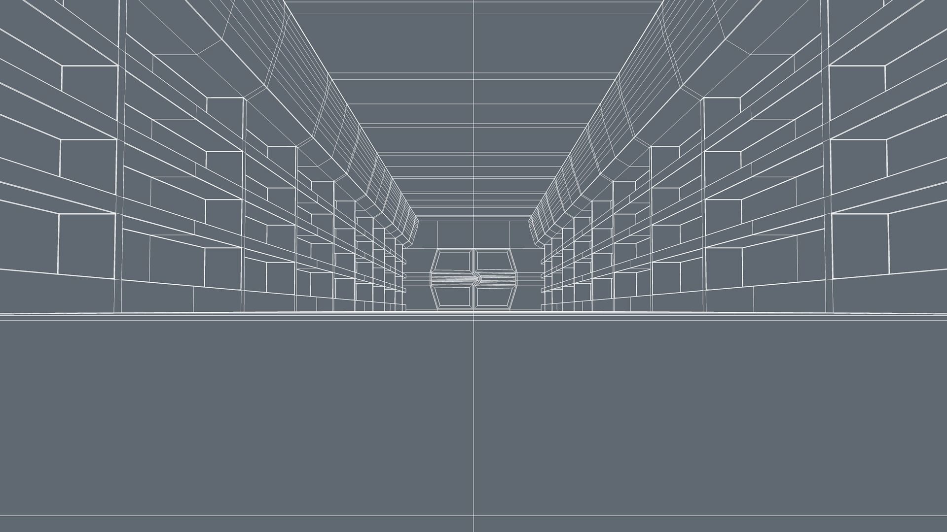 Sci Fi Corridor 3D model_12