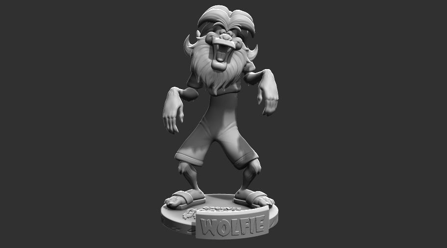 Wolfie- Groovie Goolies 3D print model_6