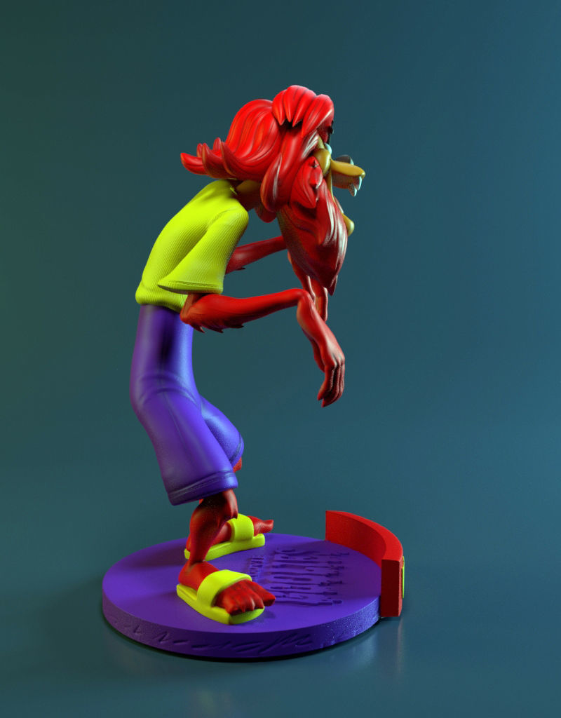 Wolfie- Groovie Goolies 3D print model_5