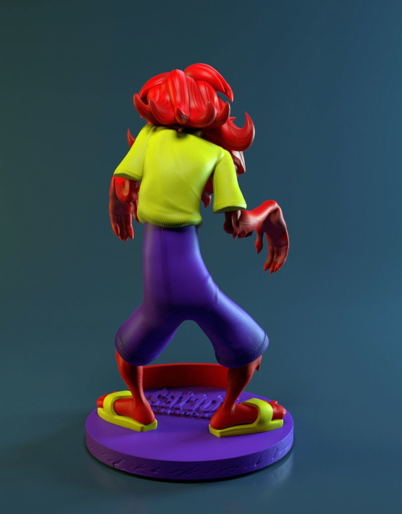 Wolfie- Groovie Goolies 3D print model_4