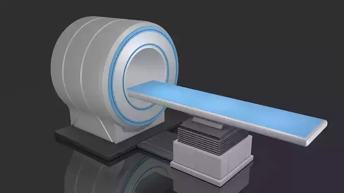 MRI Scan Machine 3D model