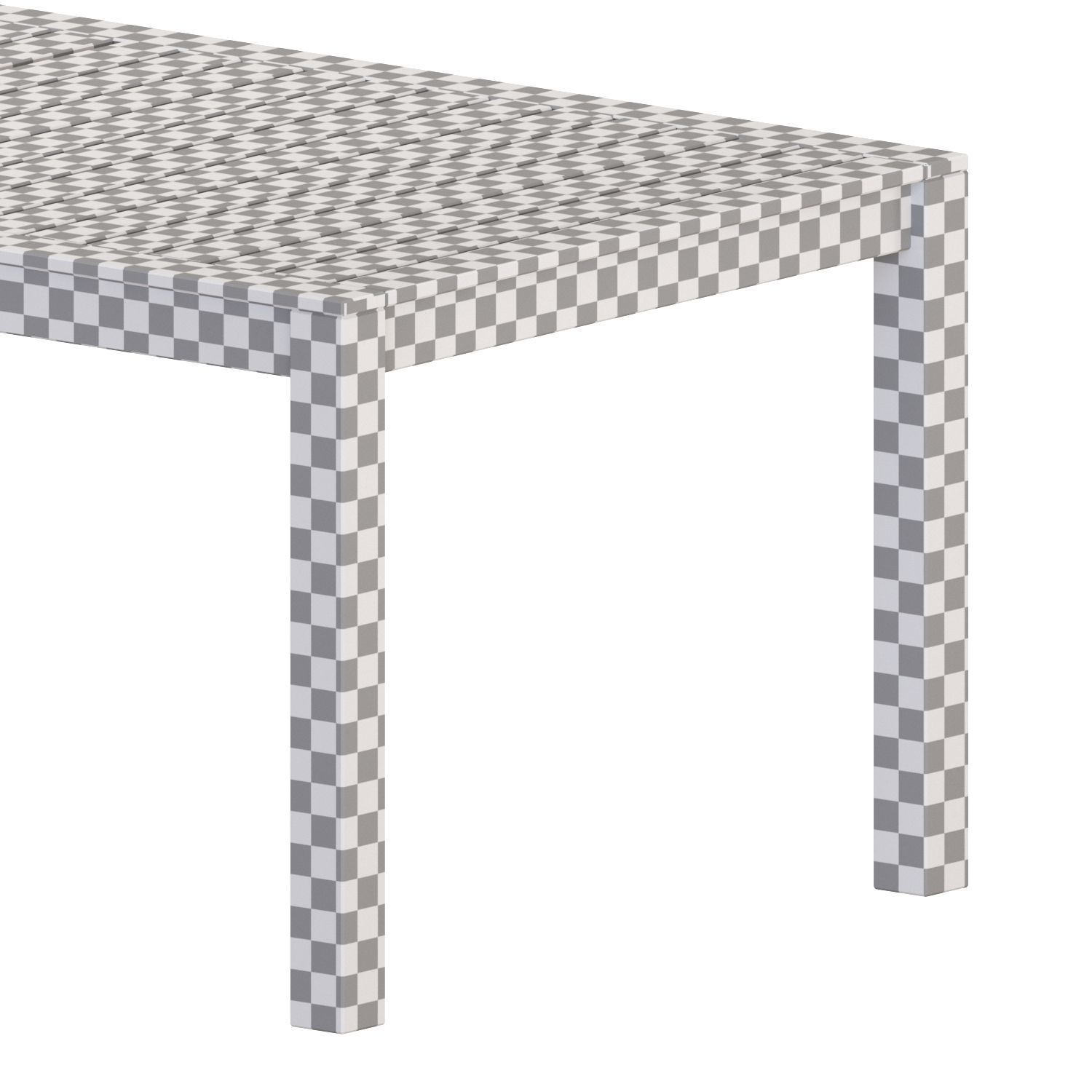 KLOVEN Table And Chair Set 01 3D model_5