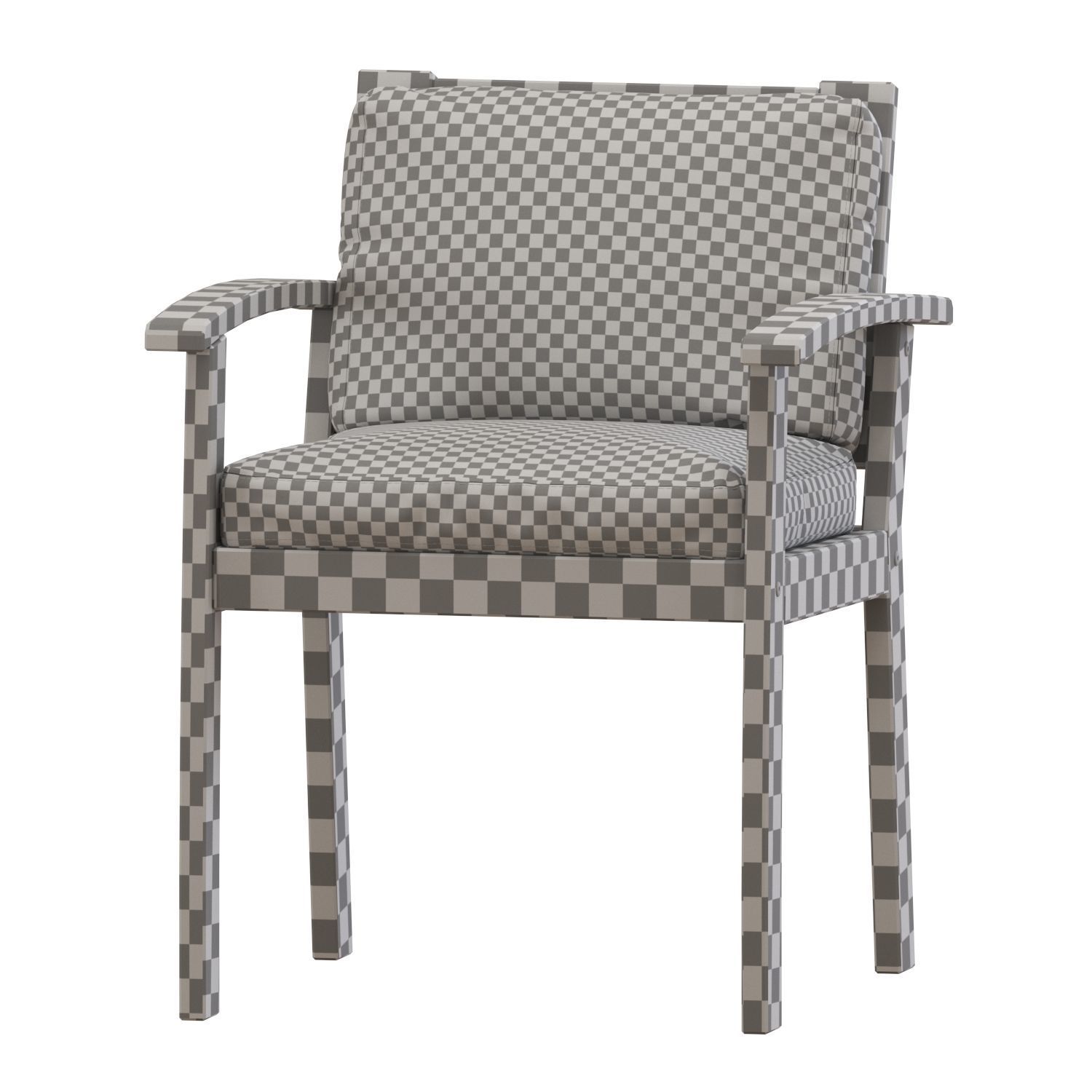 KLOVEN Table And Chair Set 01 3D model_4