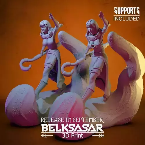 Sand Summoner Normal and Nude