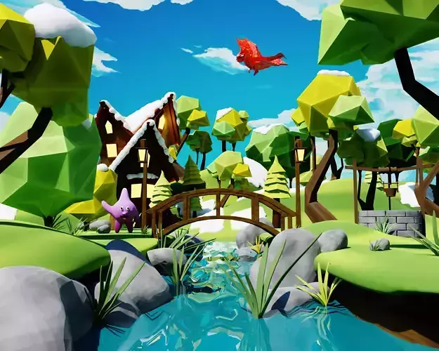 Low poly Landscape