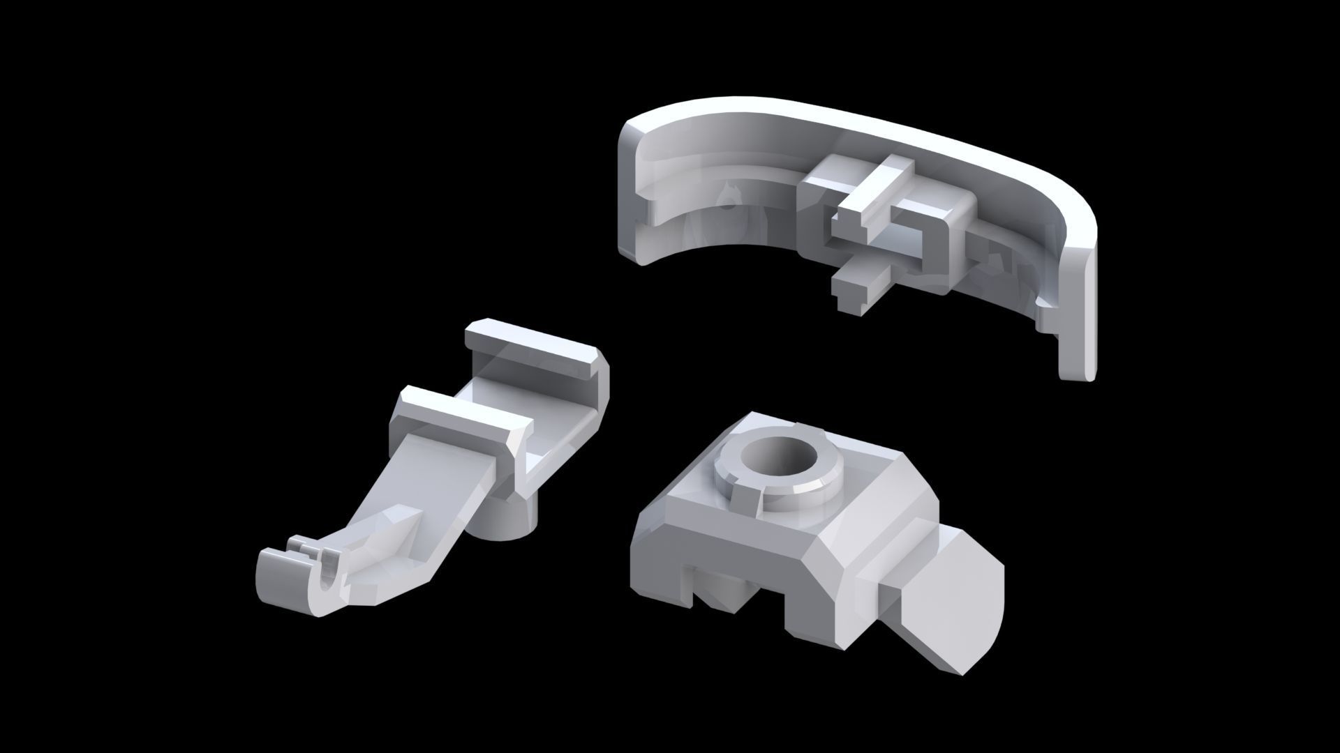 Shield and Beam Tomahawk for MG Sazabi Ver Ka 3D print model_3