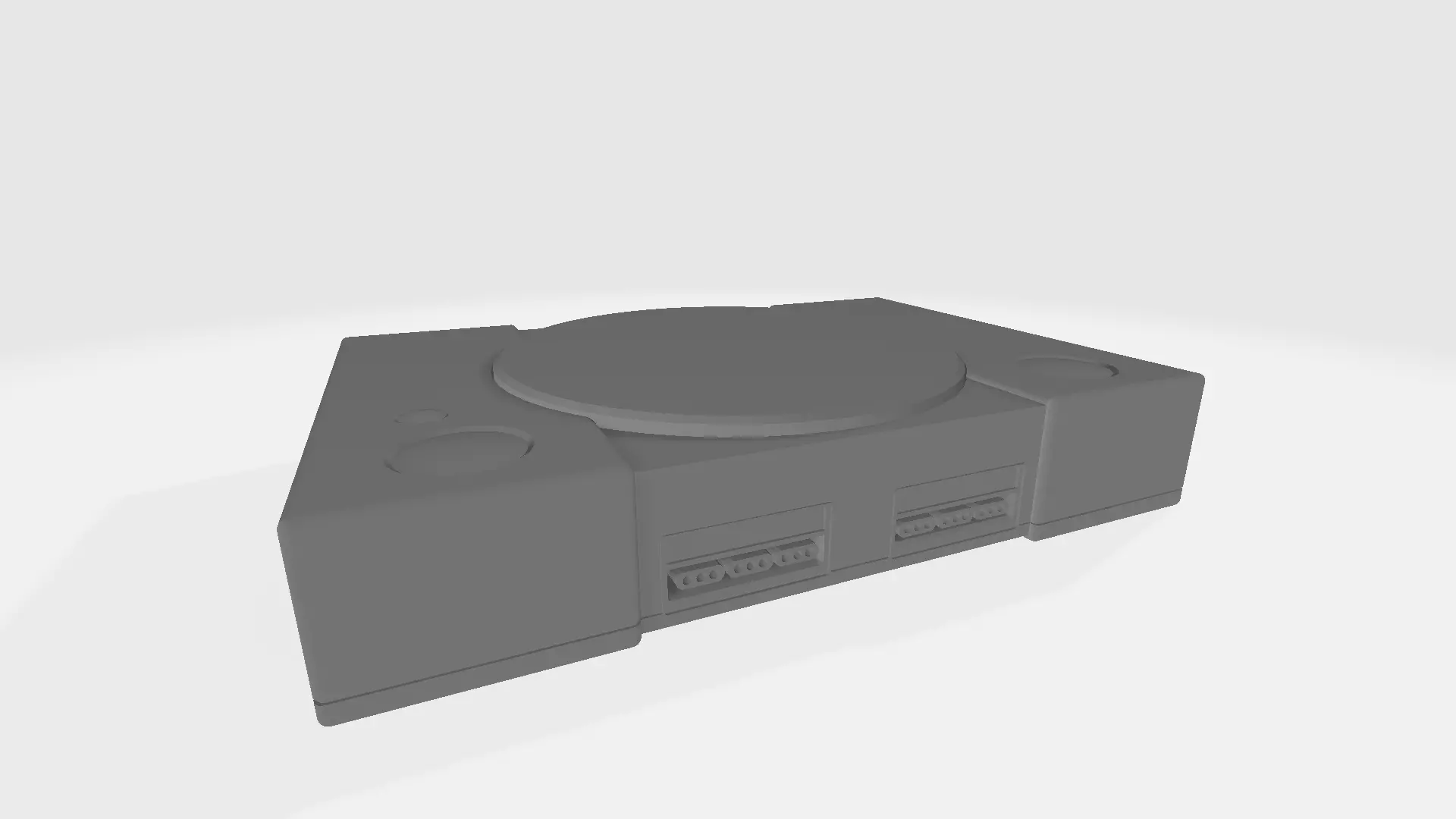 Playstation one 3D model_0
