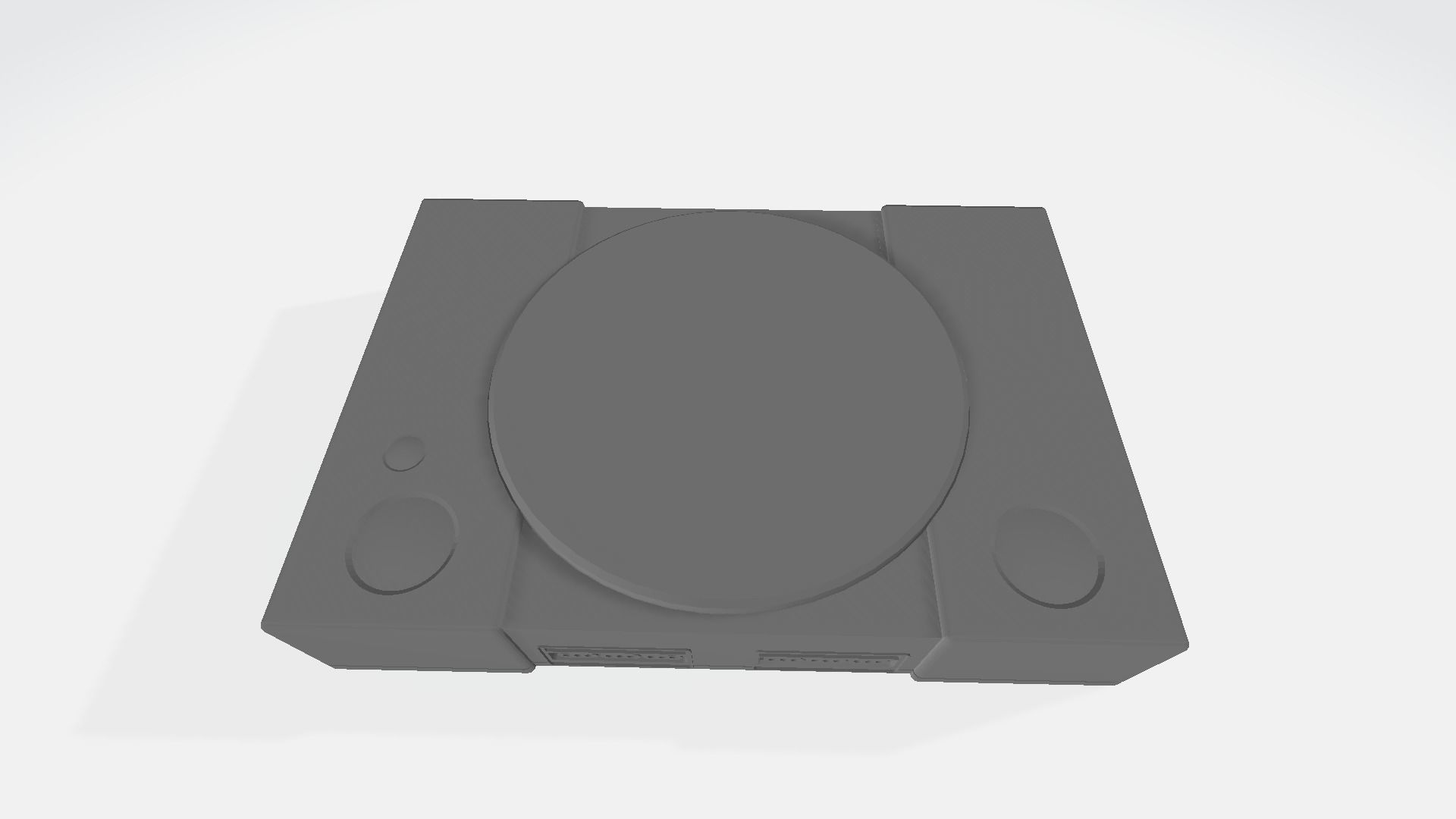 Playstation one 3D model_1
