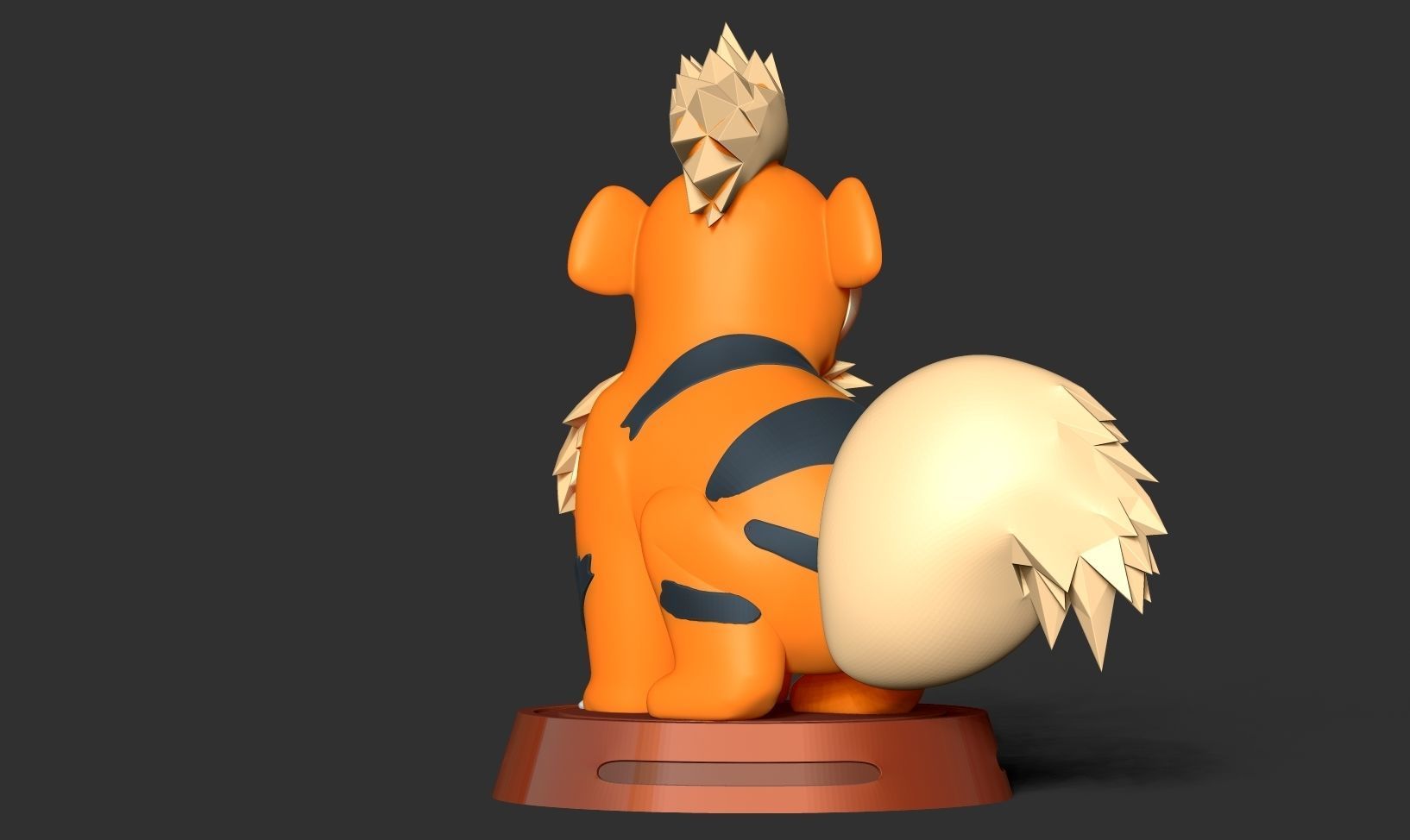Growlithe - Pokemon Fanart 3D print model_17