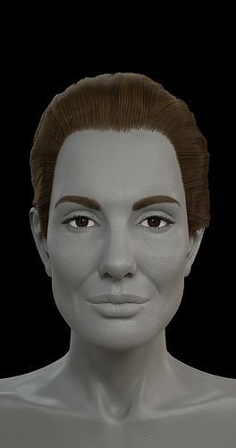 Angelina Jolie 3D model