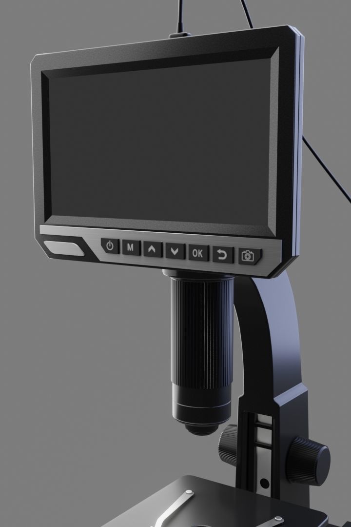 Digital Microscope 3D model_1