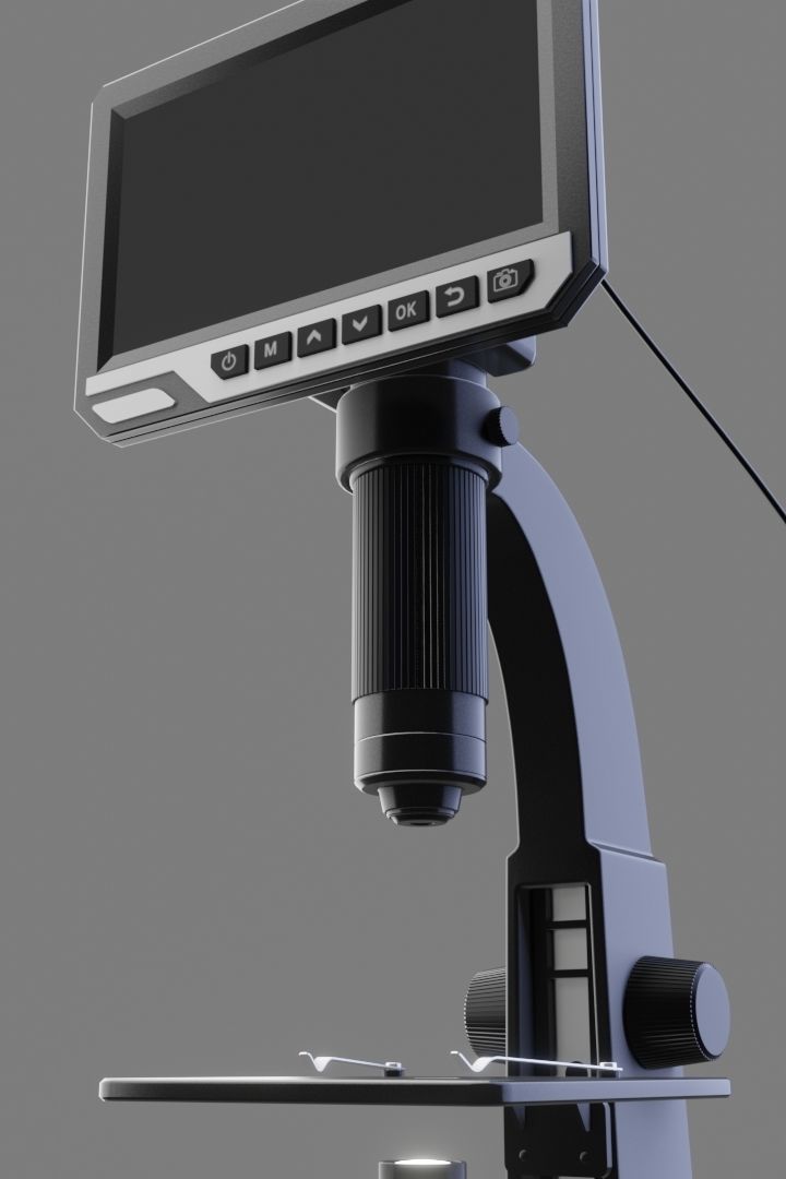 Digital Microscope 3D model_2